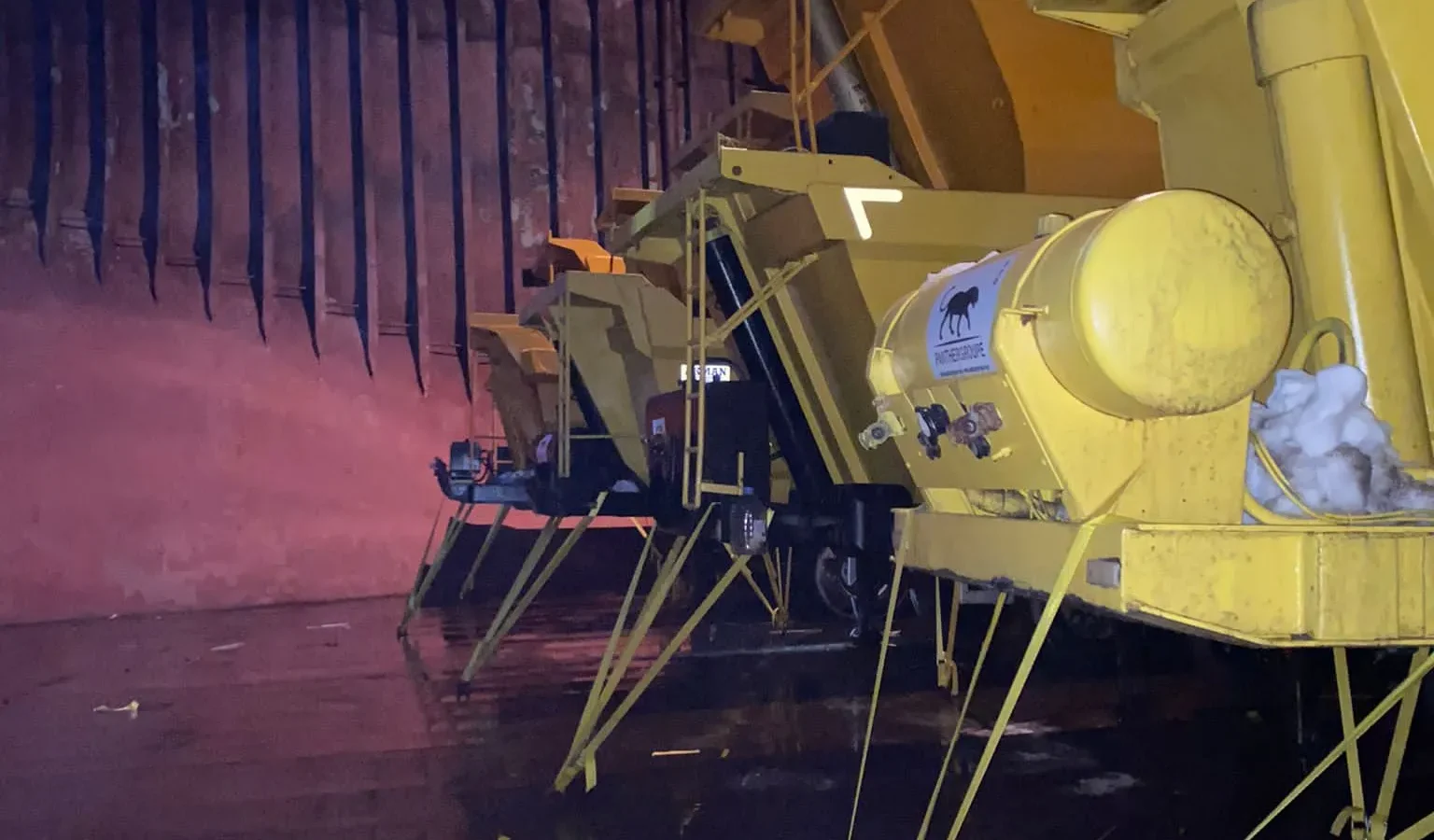 Endüstriyel Silindir Tank Lashing